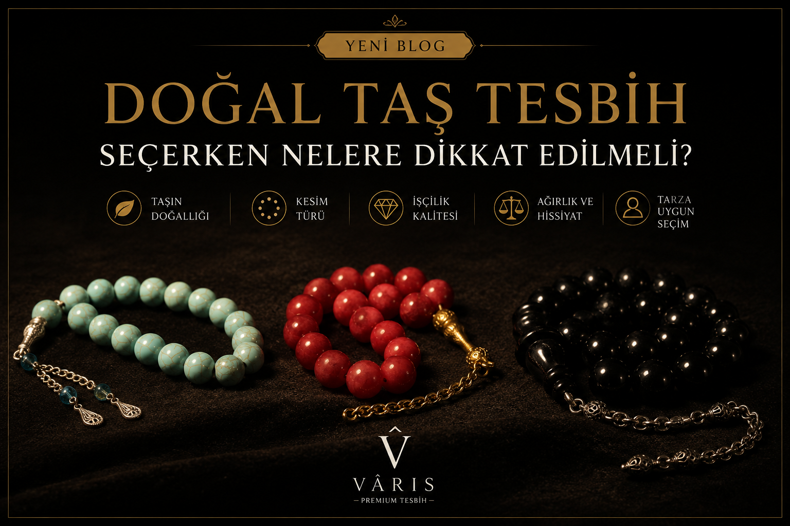 Doğal Taş Tesbih Seçerken Nelere Dikkat Edilmeli?