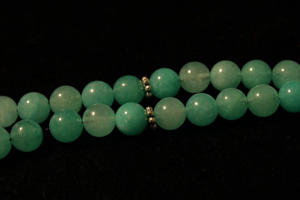Larimar Ceyt Kuvars Taşı 8mm Küre Kesim Tesbih