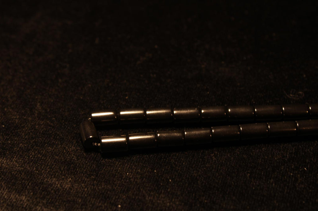 Oltu Taşı 7x10mm Kesme Kesim Tesbih